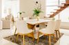 The bright and open dining room of a Core Developments home